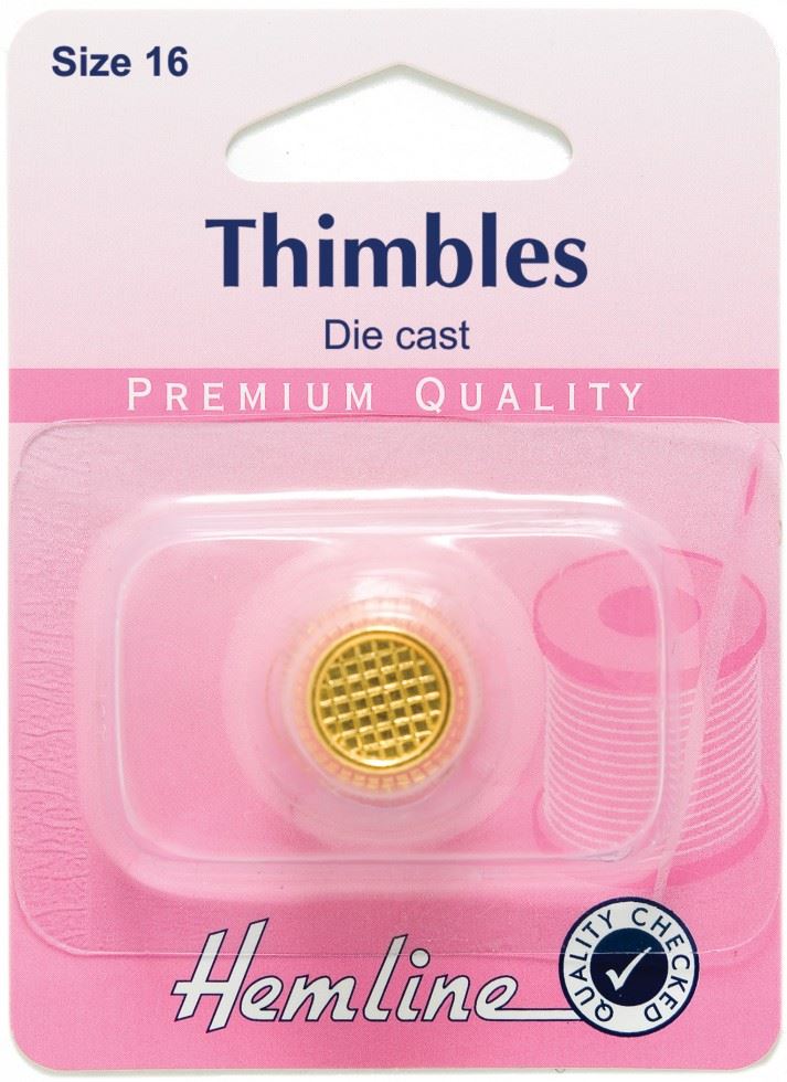 Image of Hemline Gold Plated Thimble