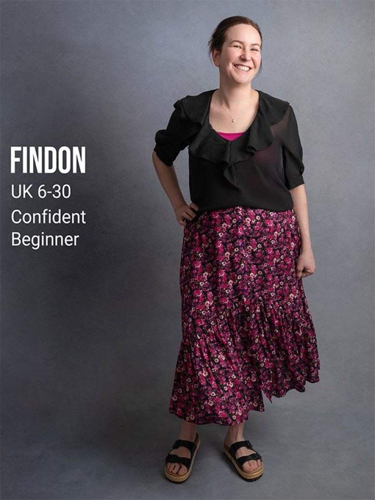 Sussex Seamstress Paper Sewing Pattern Findon Skirt