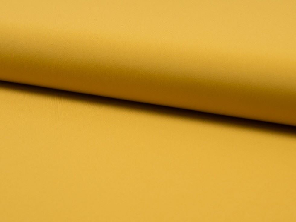 Deadstock Soft Twill Stretch Woven Suiting Fabric Ochre
 