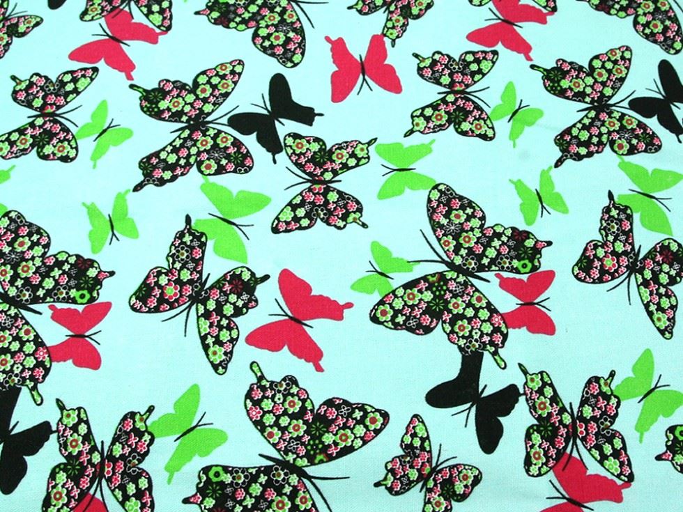 Mint Green Deadstock Cotton Canvas Fabric