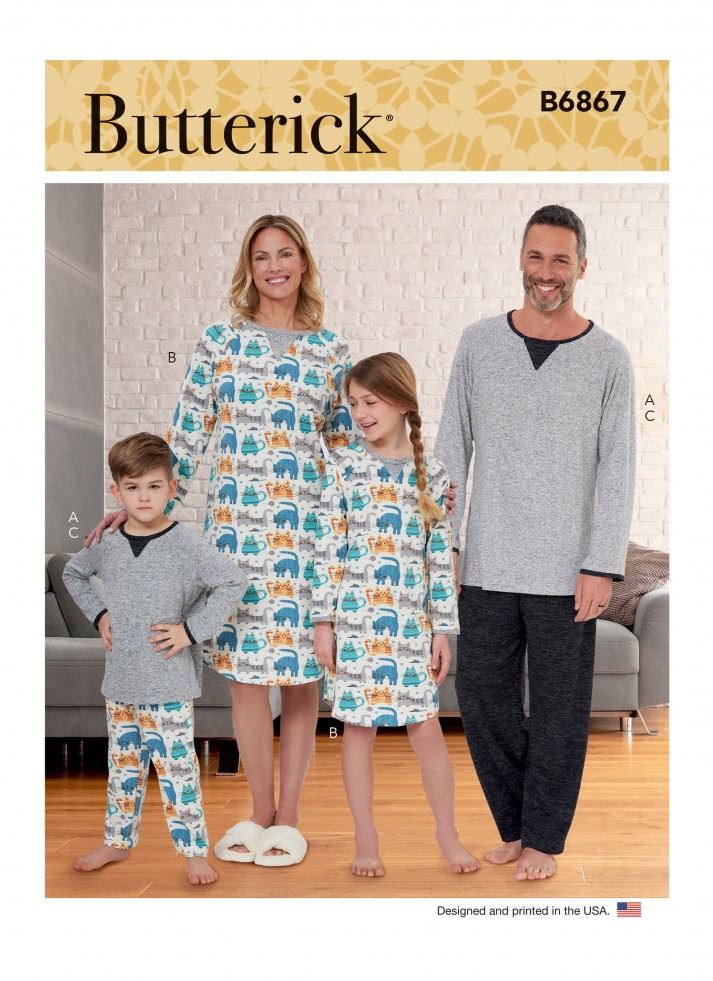 Butterick Paper Sewing Pattern 6867
 