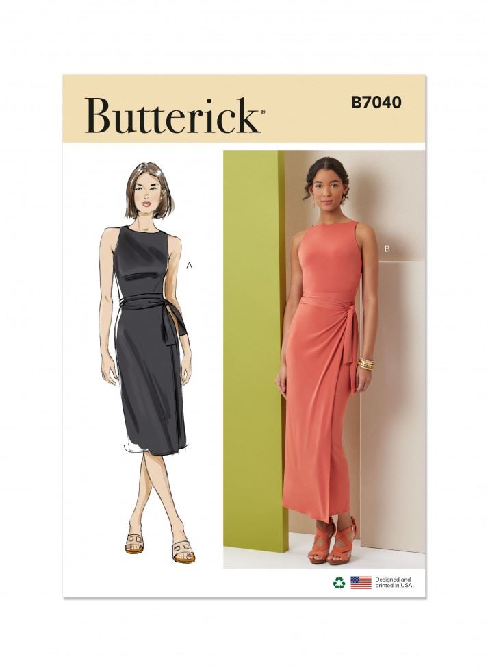 Butterick Paper Sewing Pattern 7040
 
