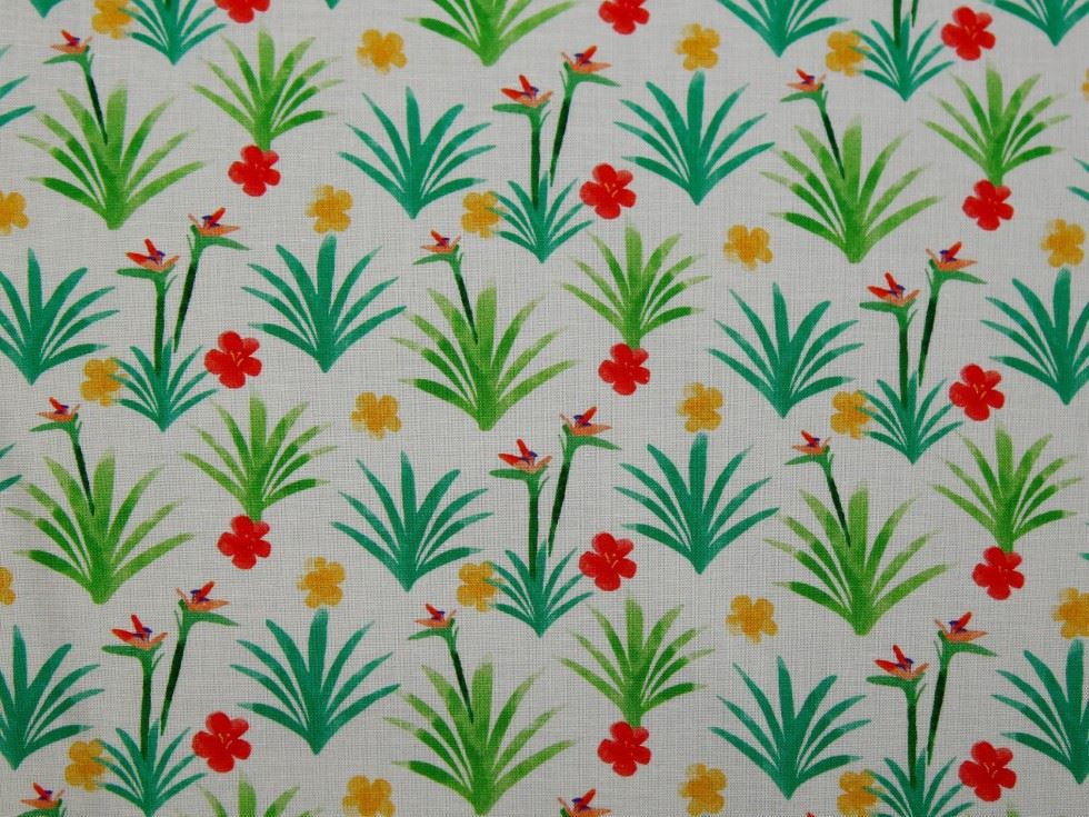Stof France 100% Cotton Fabric Green