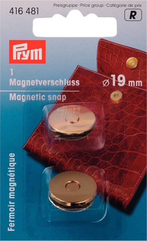 Prym Magnetic Bag Fasteners Gold