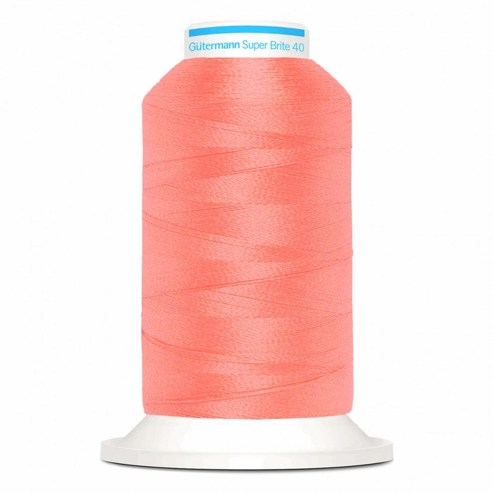 Gutermann 5558 Super Brite Polyester 40 Embroidery Thread