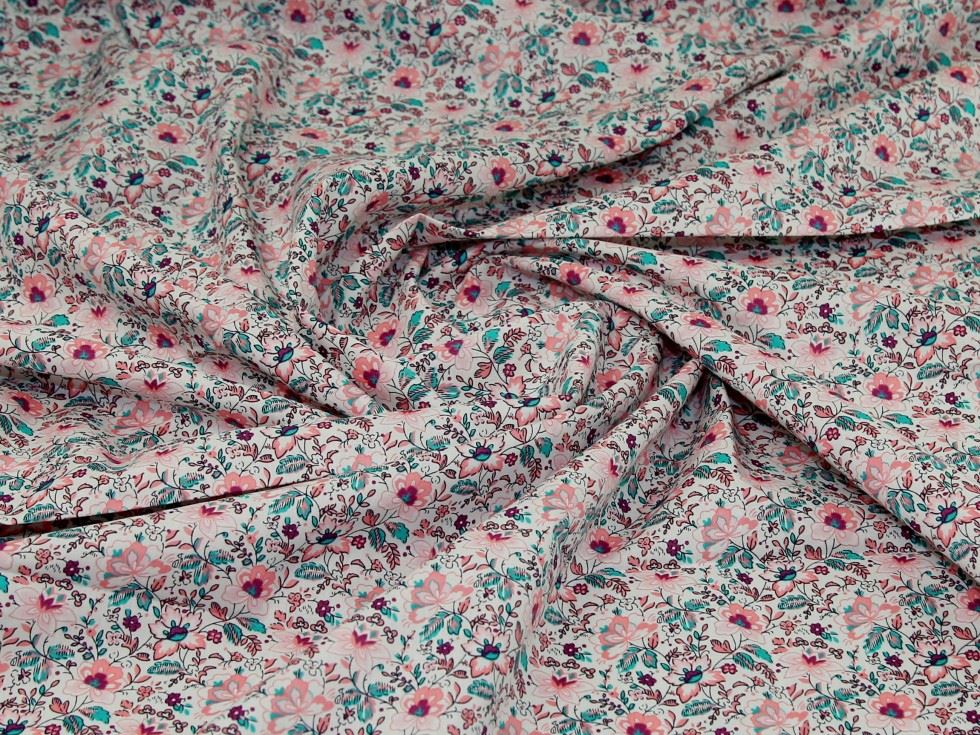Deadstock 100% Cotton Poplin Fabric Pink
 