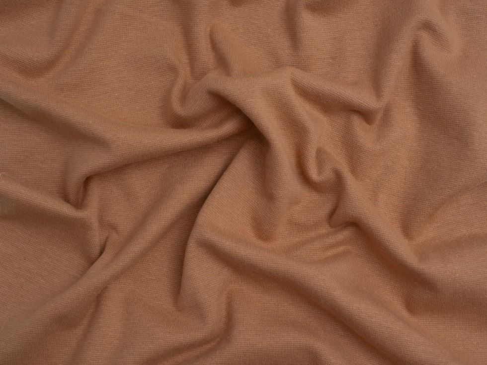 Minerva Core Range Blush Baby Soft Tubular Ribbing Stretch Knit Fabric