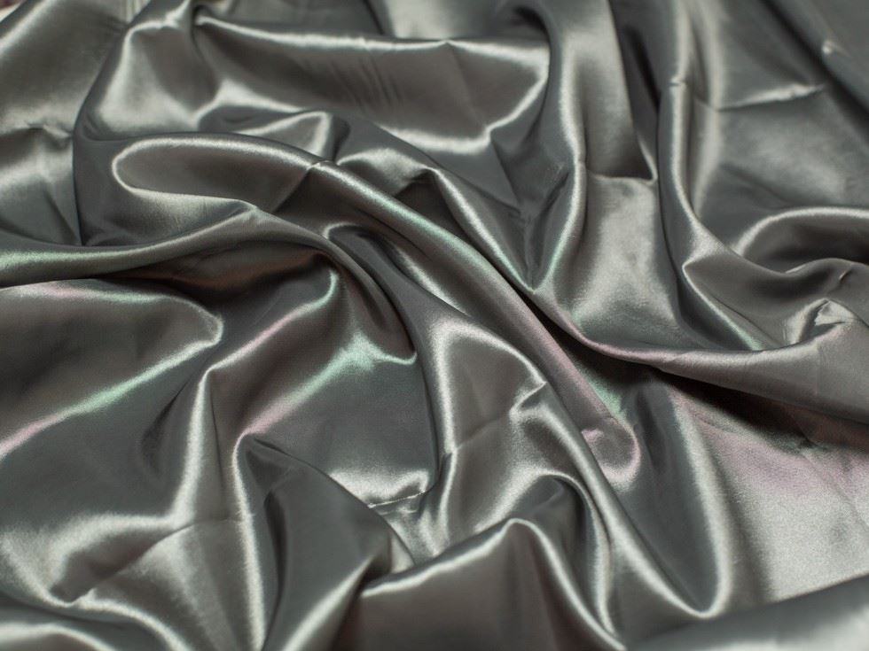 Minerva Core Range Silver Shot Taffeta Fabric