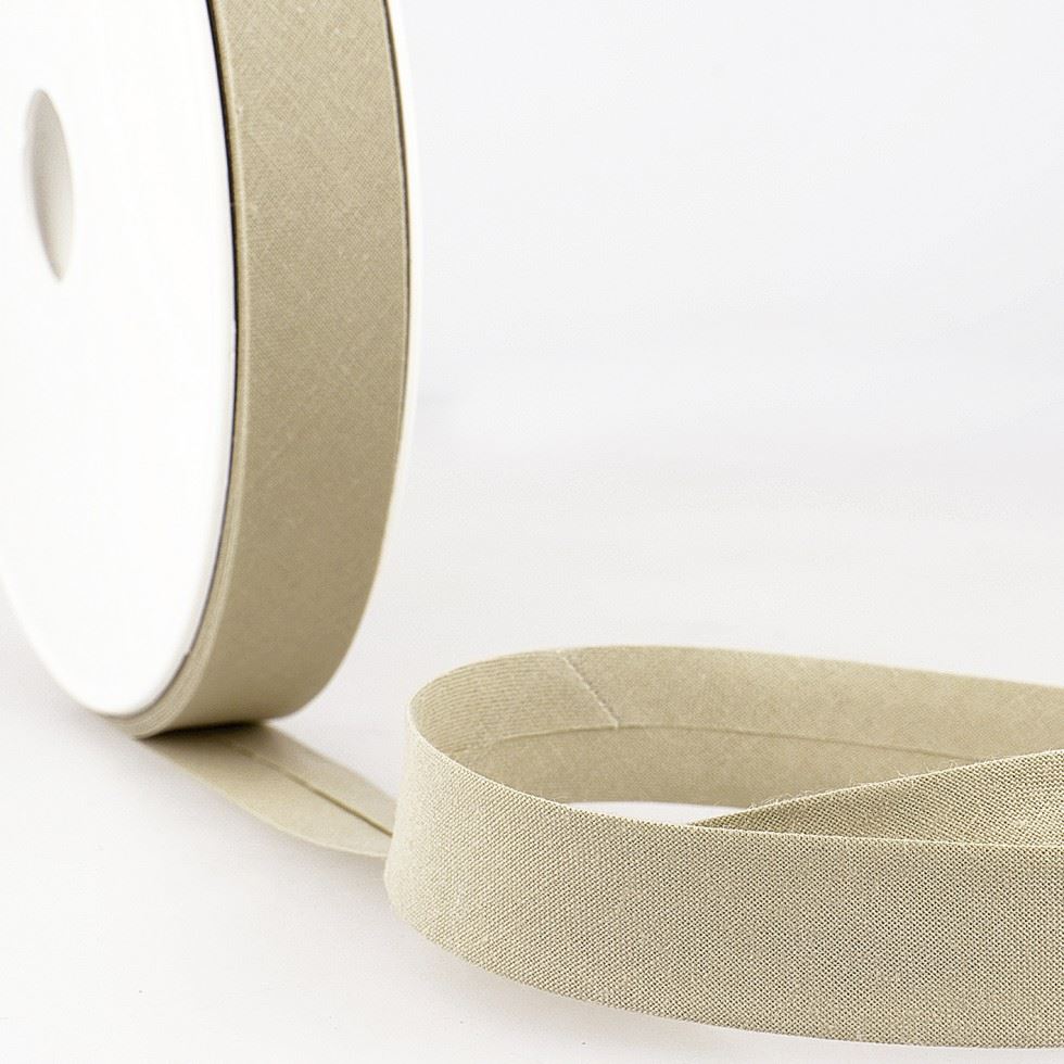 Stephanoise Polycotton Bias Binding Tape Sand
 