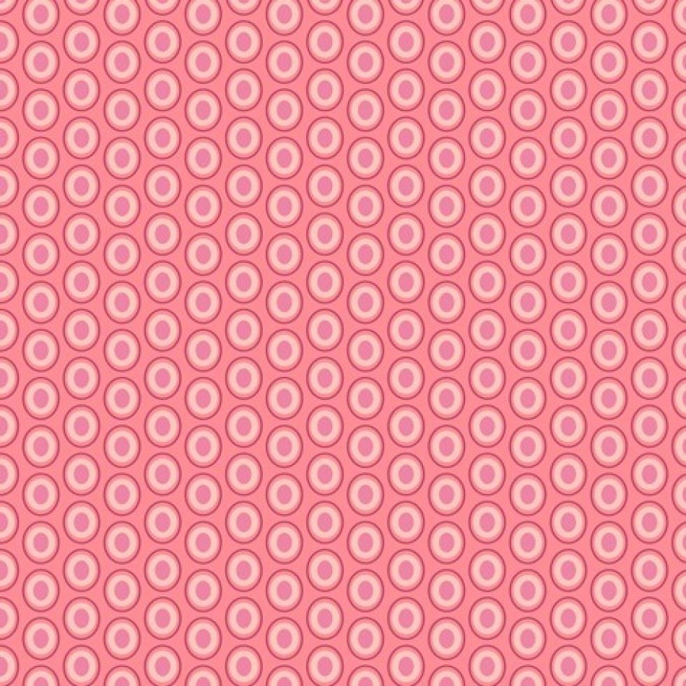 Art Gallery Fabrics Oval Elements 100% Cotton Poplin Fabric Sweet Pea