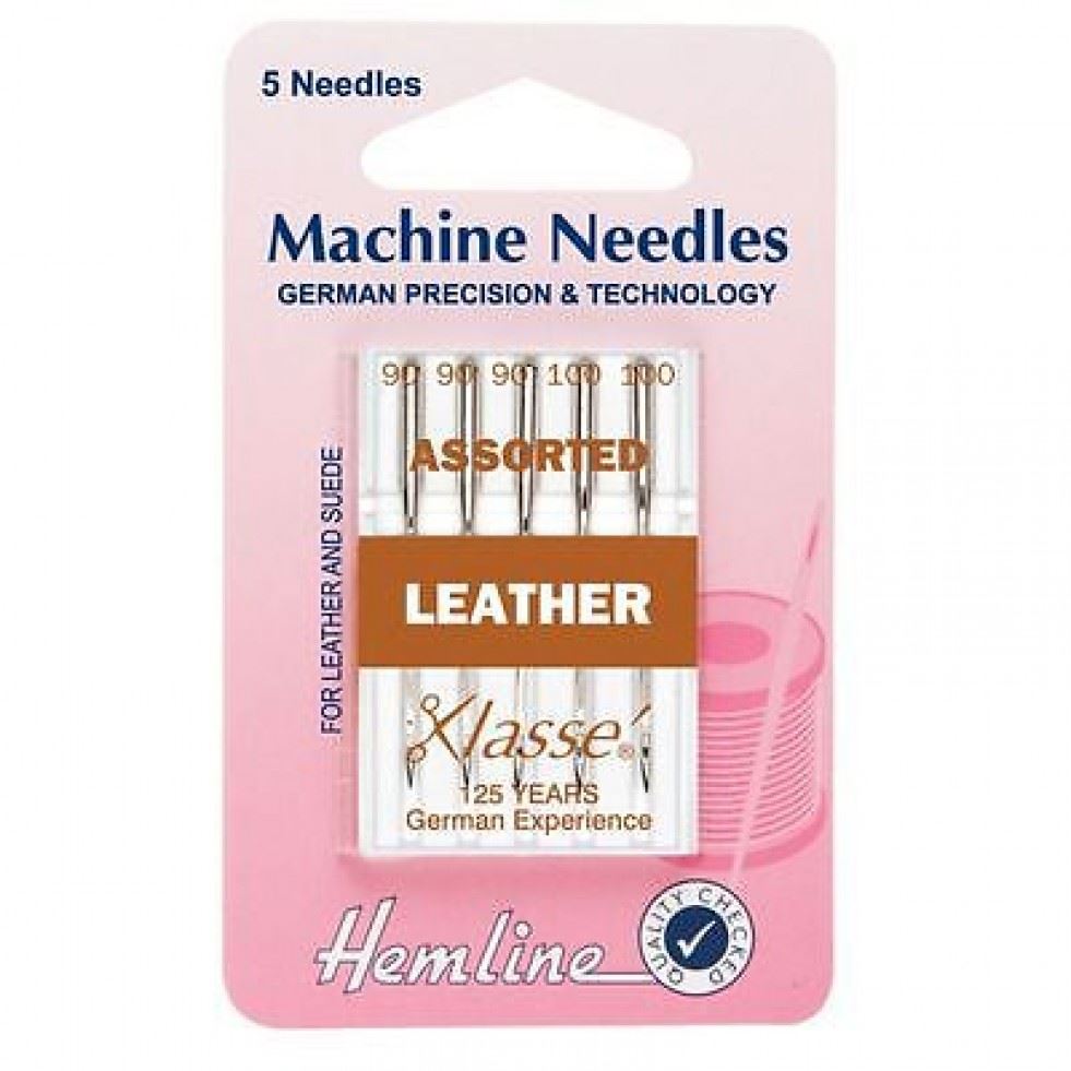 Minerva Sewing Machine Needles Leather Hemline H104.80
