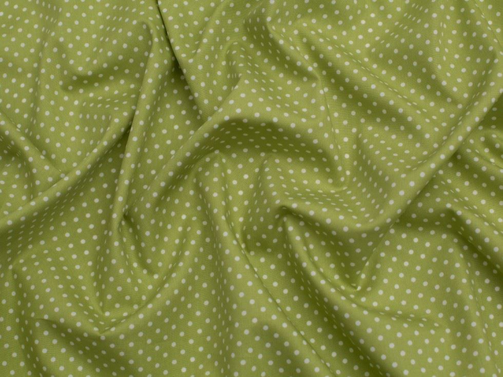 Minerva Core Range 100% Cotton Poplin Fabric Lime Green
 