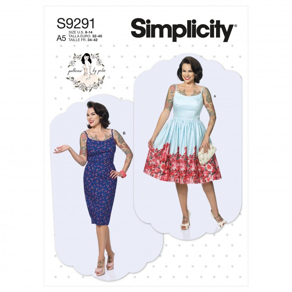 Simplicity Paper Sewing Pattern 9291
 