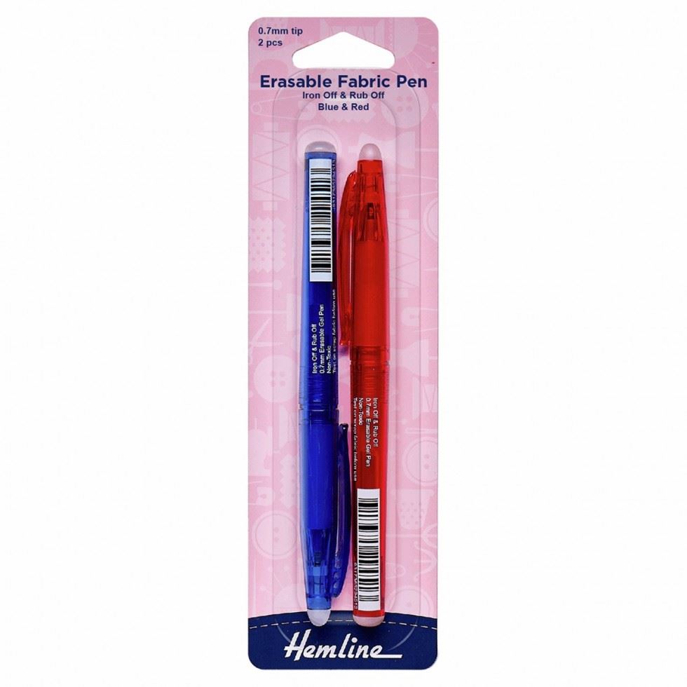 Hemline Light Erasable Fabric Marker Pen