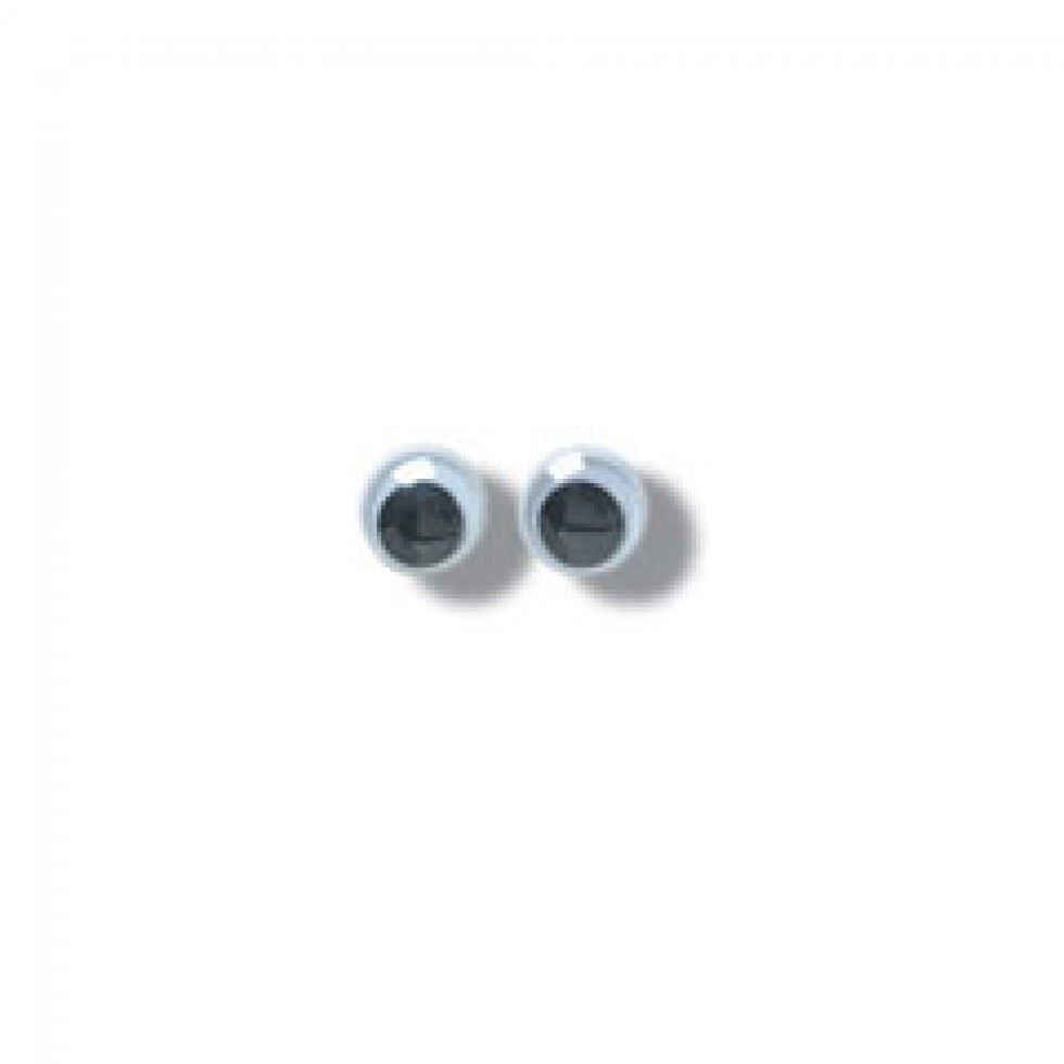Trimits Black & White Stick On Wobbly Toy Eyes