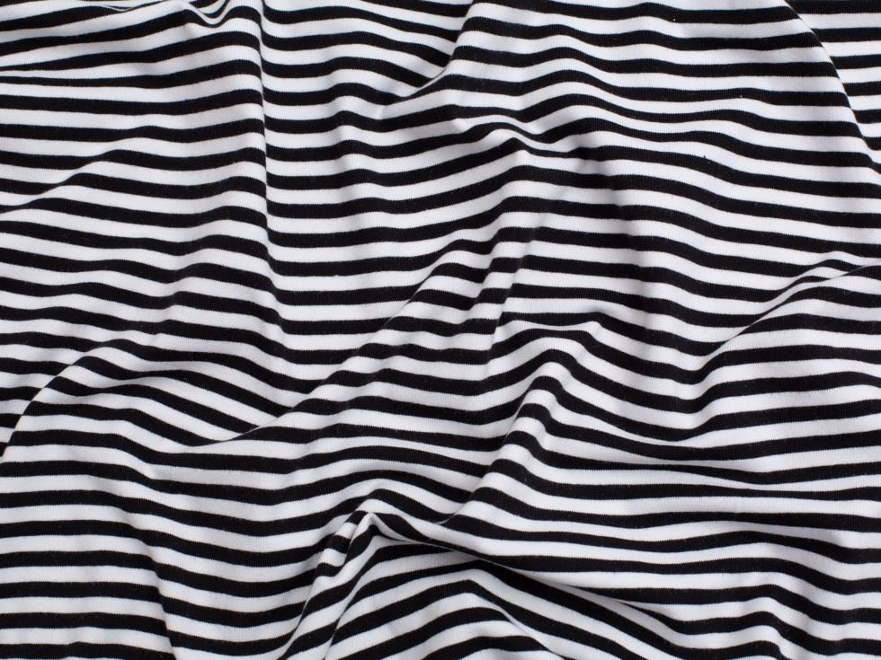 Cotton Jersey Stretch Knit Fabric White