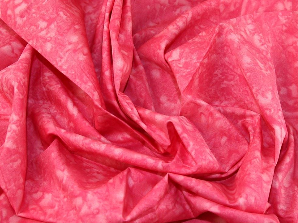 Rose and Hubble 100% Cotton Poplin Fabric Rose Pink
 