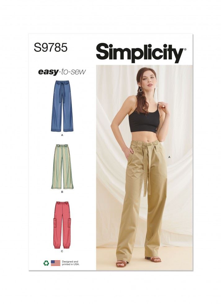 Minerva Sewing Pattern 9785 Simplicity Simplicity-9785-K5
