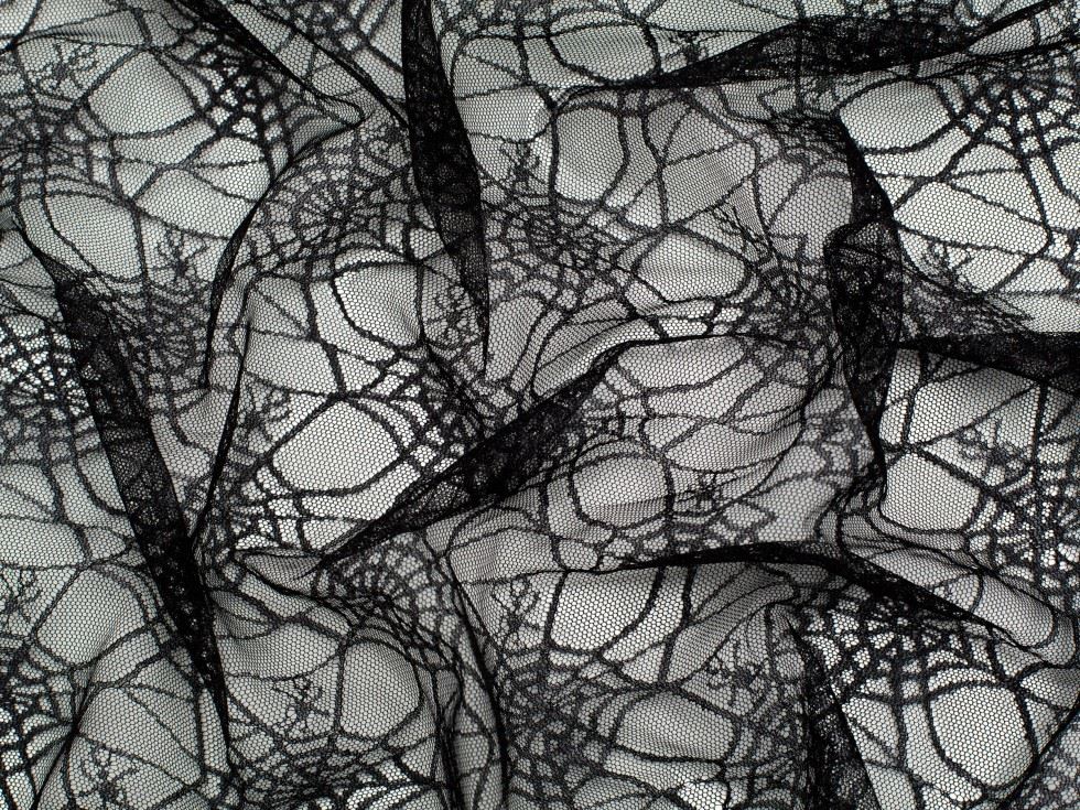Minerva Core Range Spiderweb Net Fabric Black