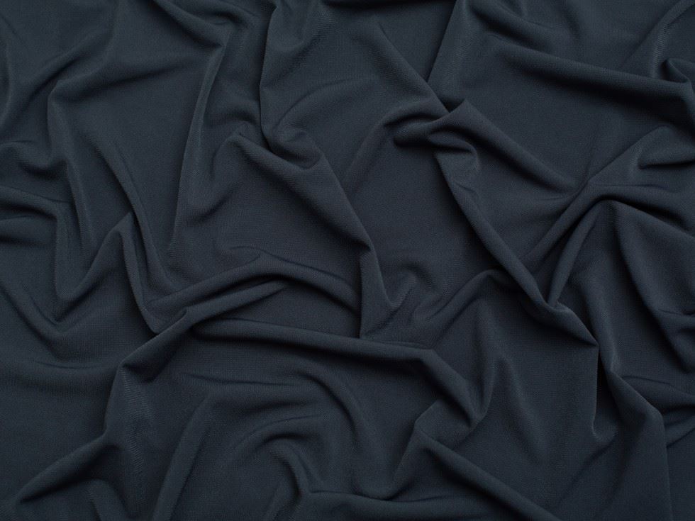 Minerva Core Range Ritual ITY Silky Stretch Knit Fabric Gunmetal Grey
 