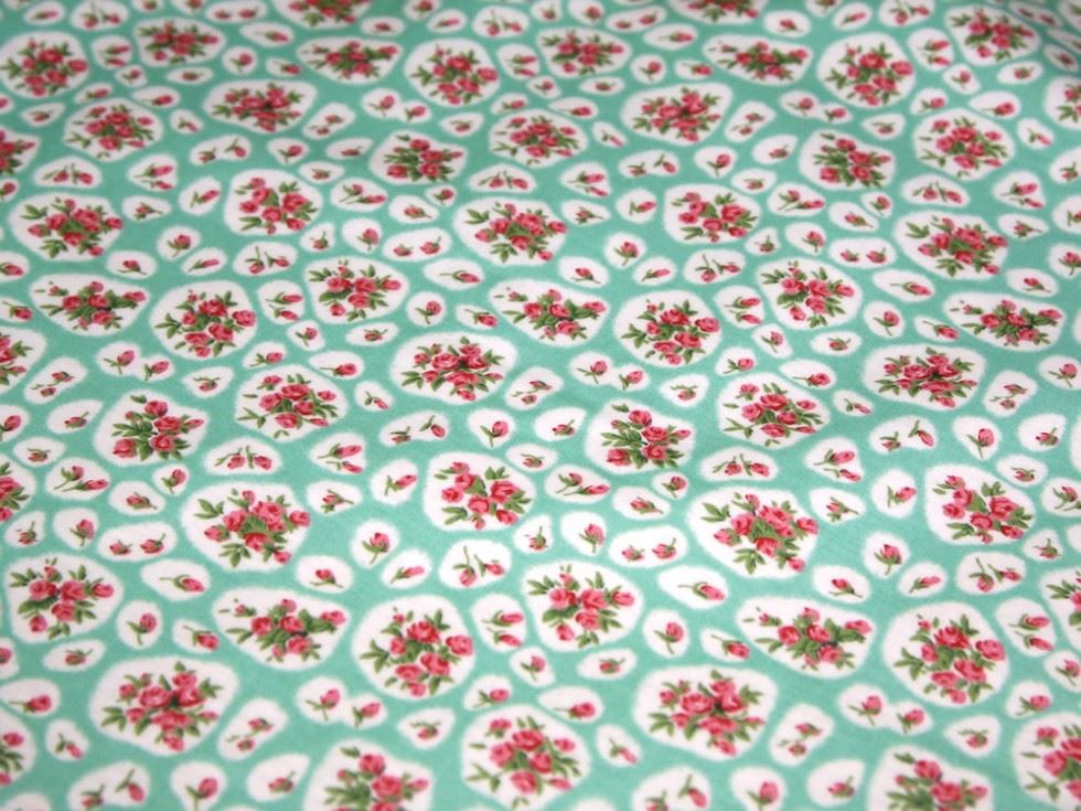 Laminated Cotton Vinyl Fabric Green
 