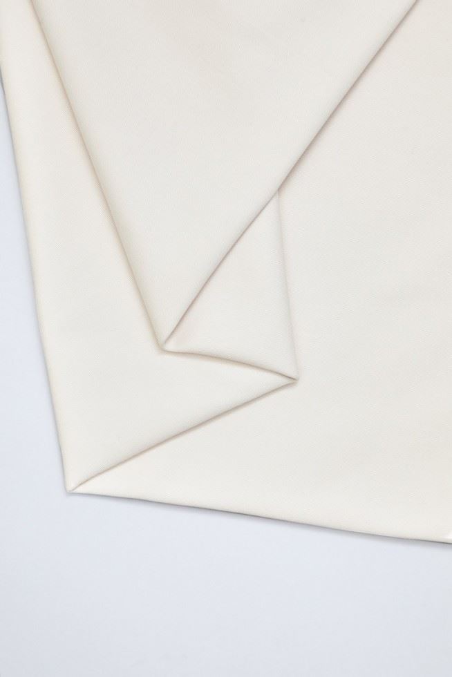 Mind The Maker Creamy White Organic Cotton Twill Fabric