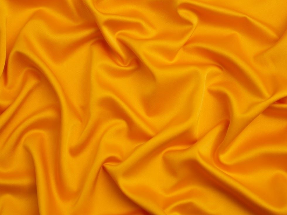 Minerva Core Range Royal Micro Satin Fabric Yellow
 