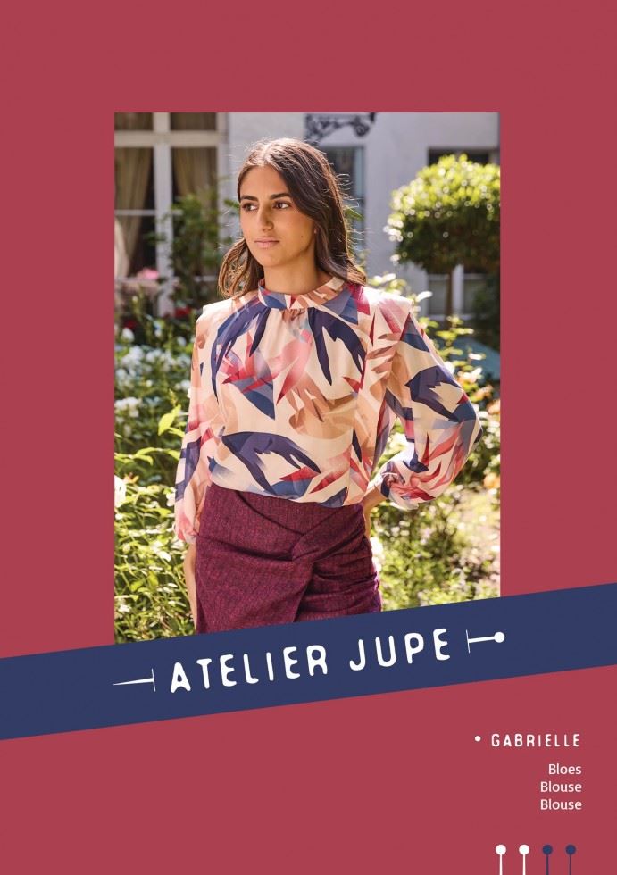 Atelier Jupe Paper Sewing Pattern Gabrielle Blouse
 