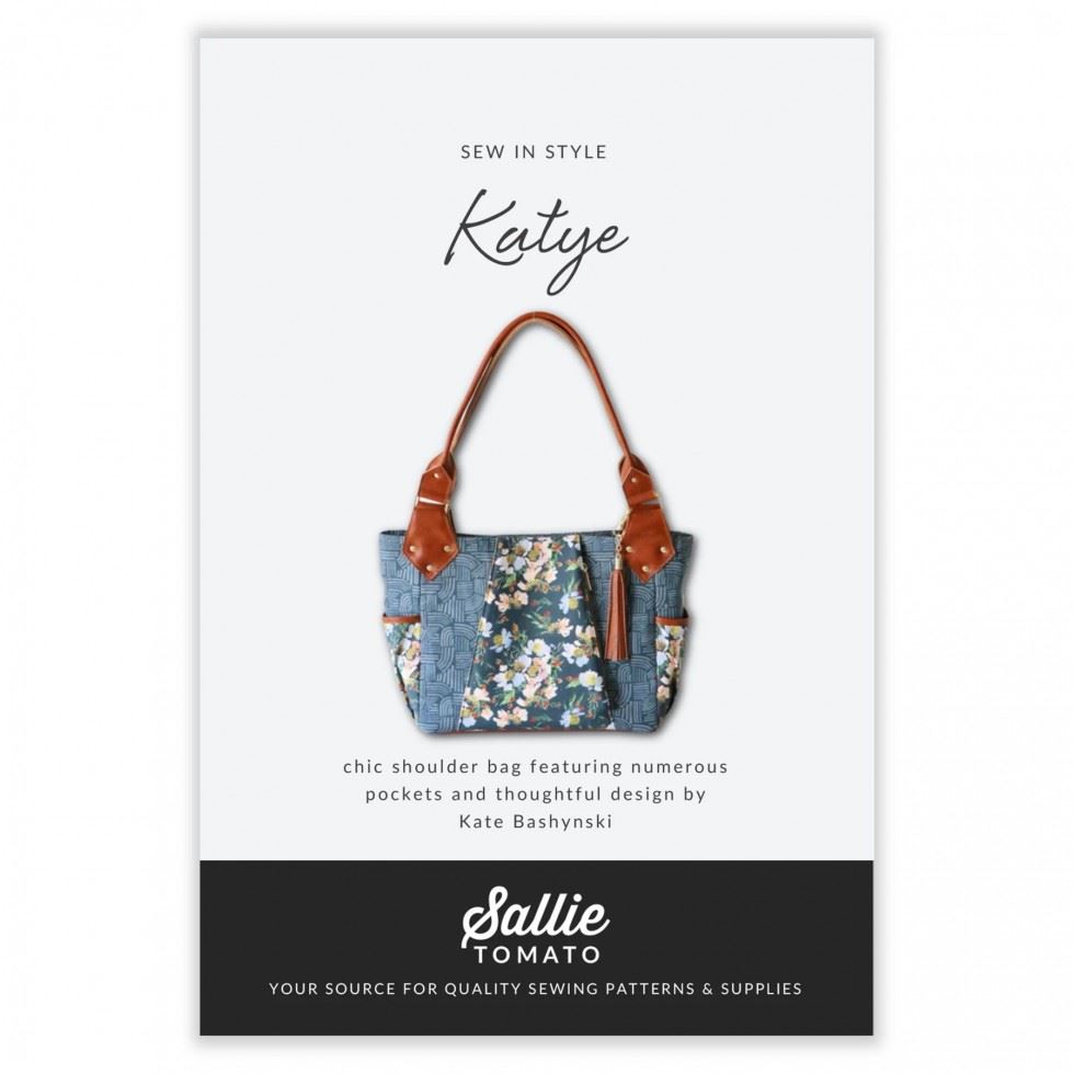 Sallie Tomato Sewing Pattern Katye Shoulder Bag