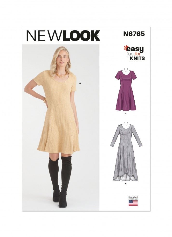 Minerva Sewing Pattern 6765 New Look Newlook-6765