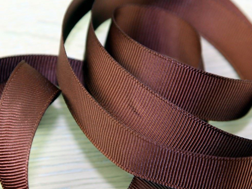Prym Brown Ribbed Polyester Tape