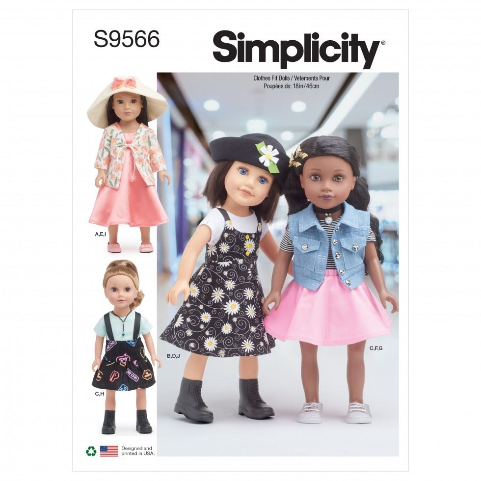 Simplicity Paper Sewing Pattern 9566
 