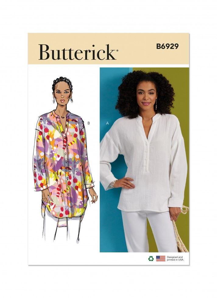 Minerva Sewing Pattern 6929 Butterick Butterick-6929-B5
