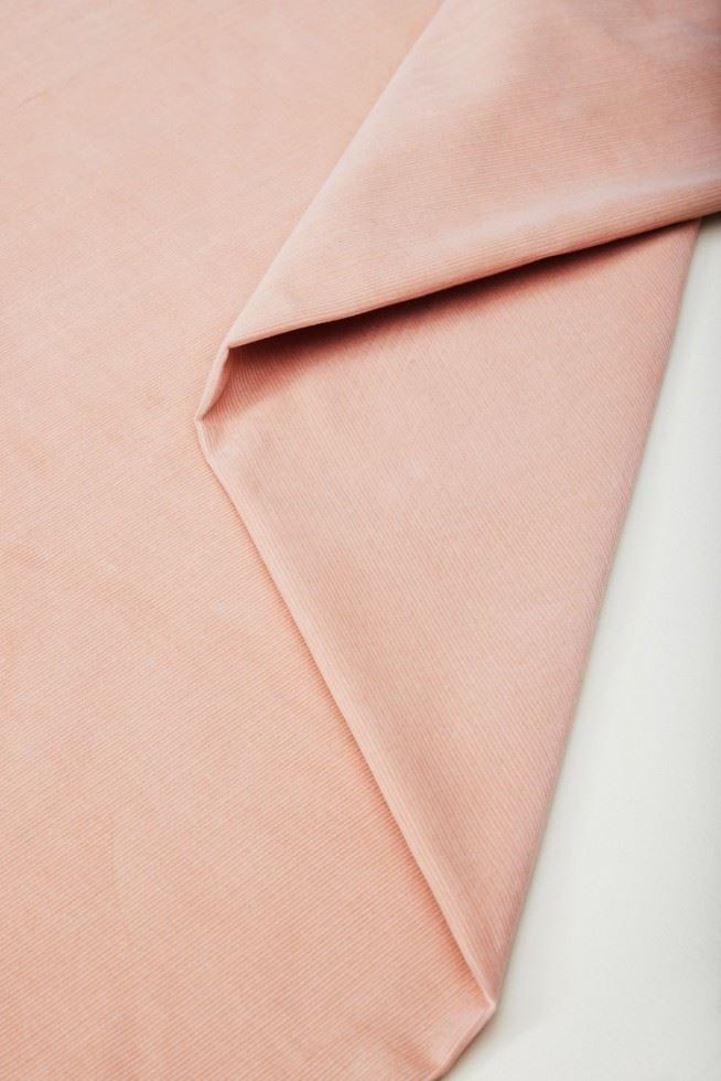 Mind The Maker Rose Organic Naya Cotton Needlecord Fabric