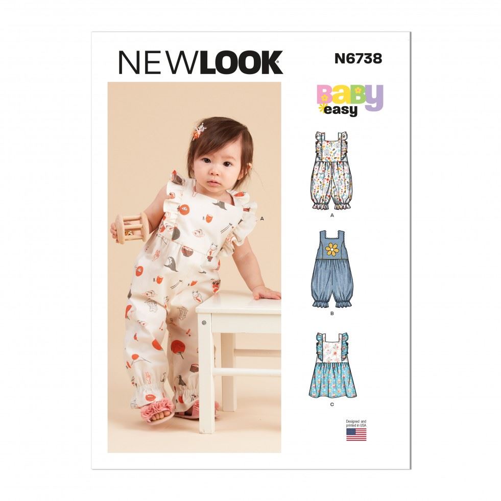 New Look Paper Sewing Pattern 6738
 