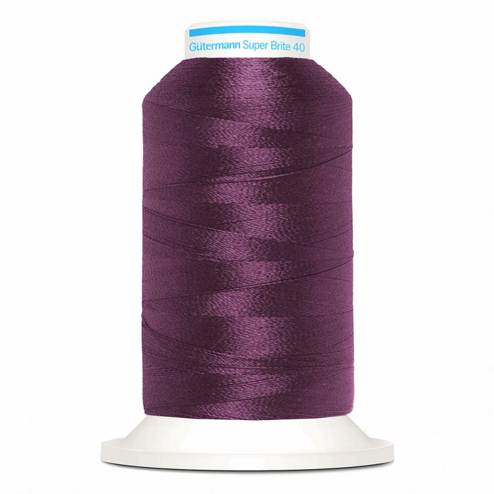 Gutermann 5887 Super Brite Polyester 40 Embroidery Thread