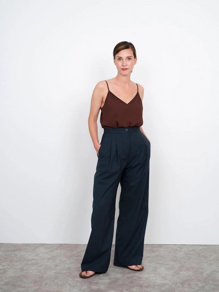 The Assembly Line Sewing Pattern High Waisted Trousers