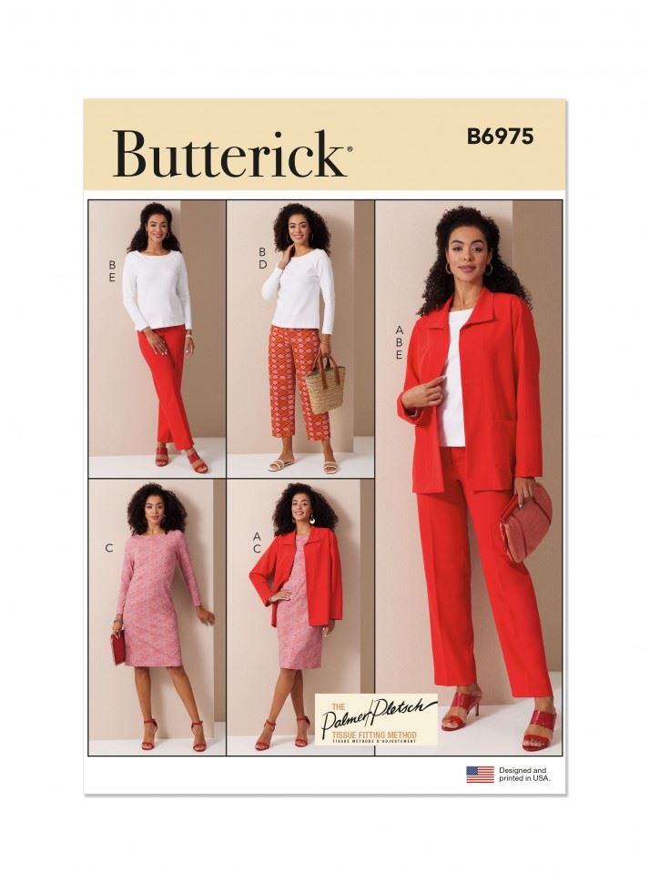 Minerva Sewing Pattern 6975 Butterick Butterick-6975-F5