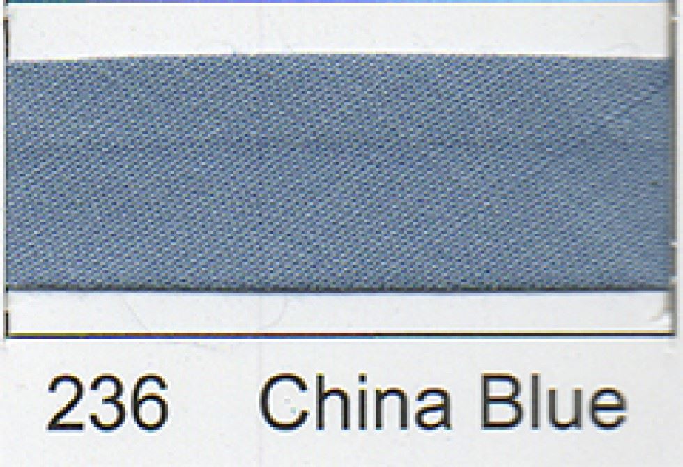 Essential Trimmings Polycotton Bias Binding Tape China Blue
 