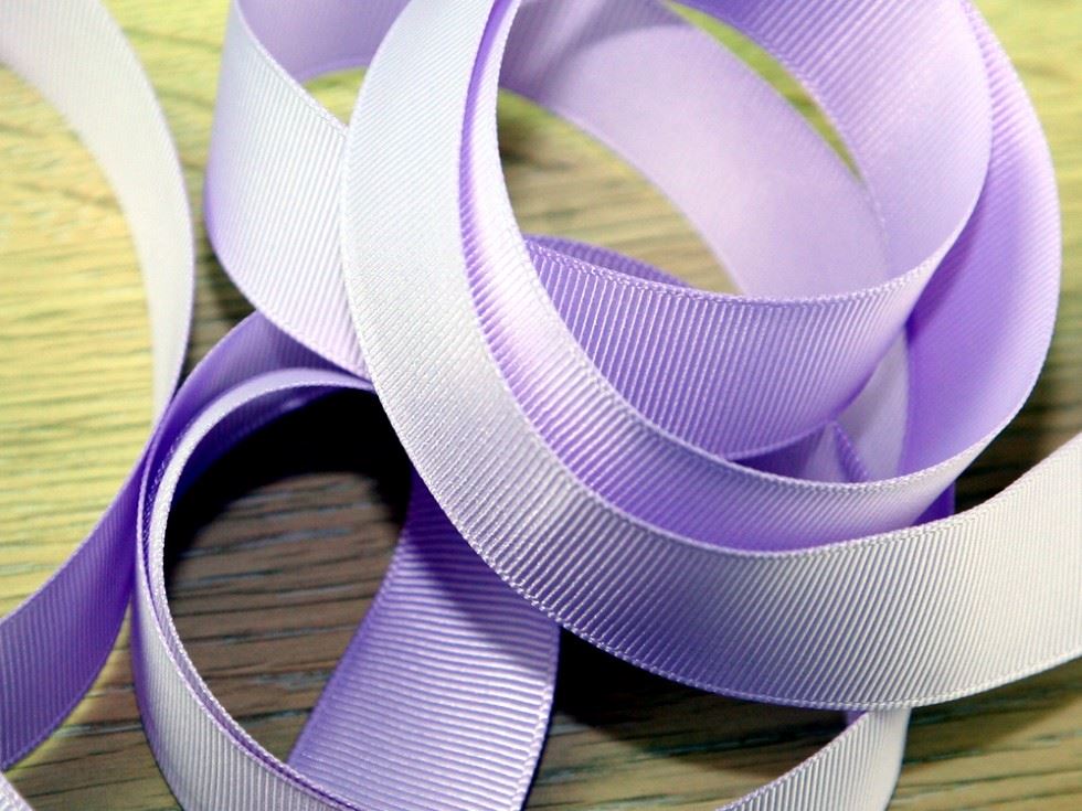 Prym Ribbed Polyester Tape Lavender
 