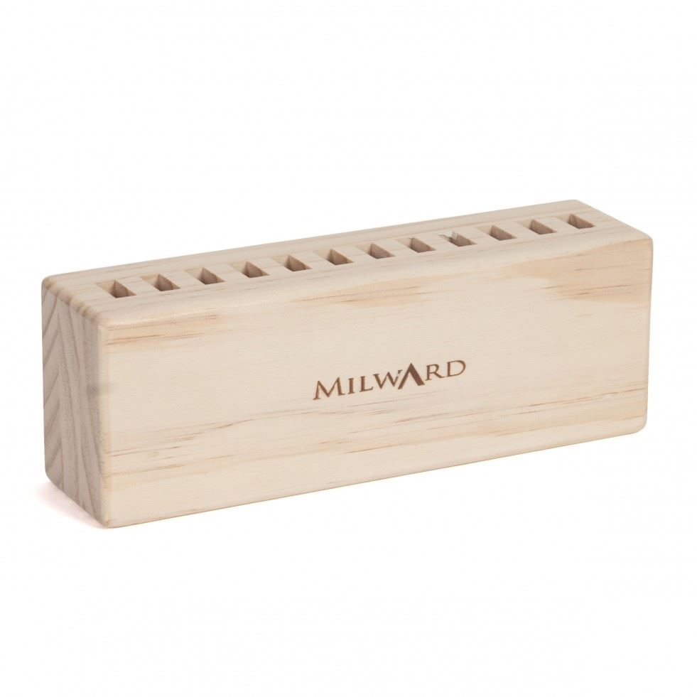 Milward Woodblock Scissor Holder