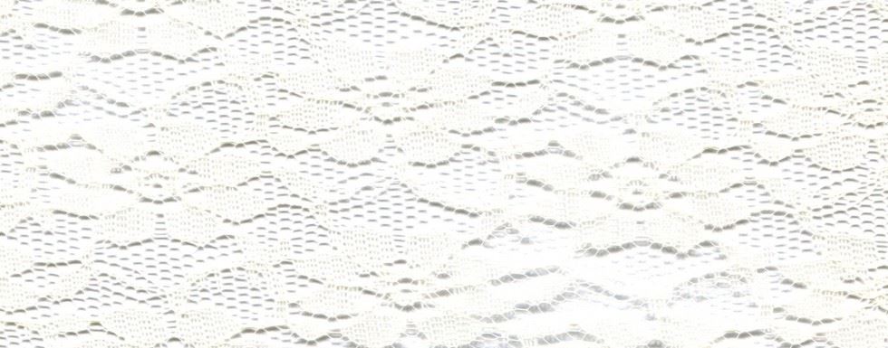 Cream Floral Lace Ribbon (Value Roll)