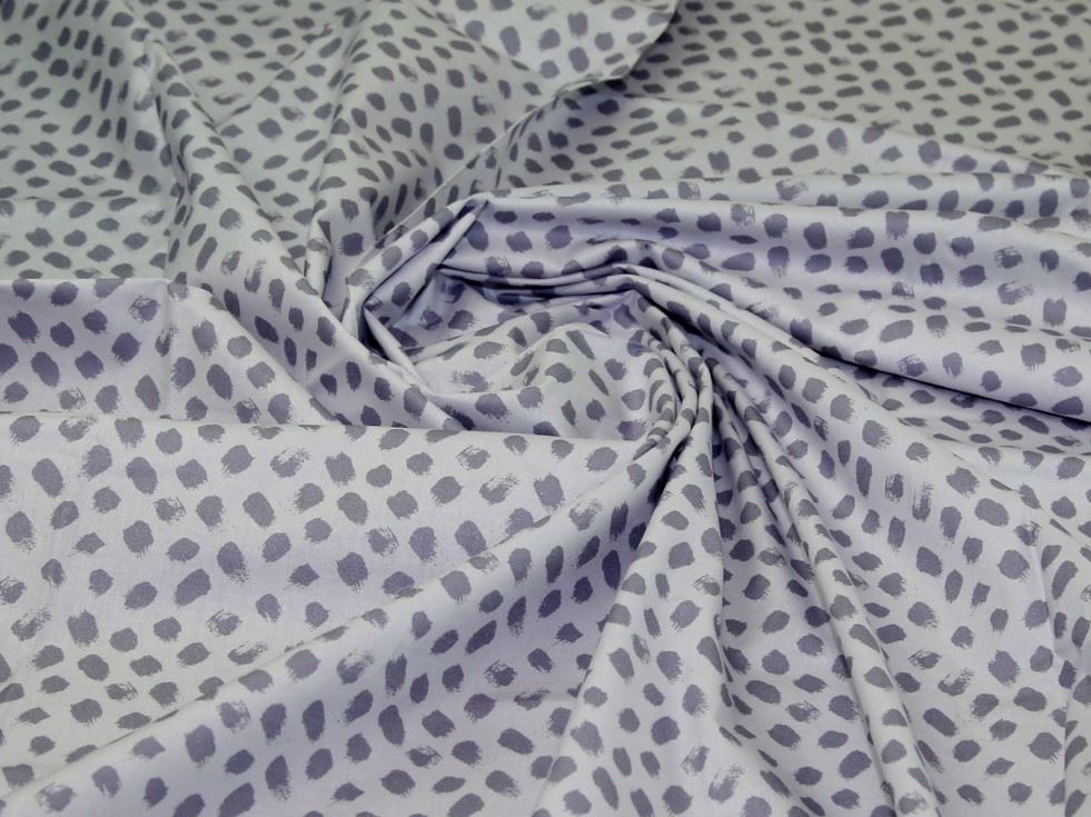 Grey Deadstock 100% Cotton Fabric