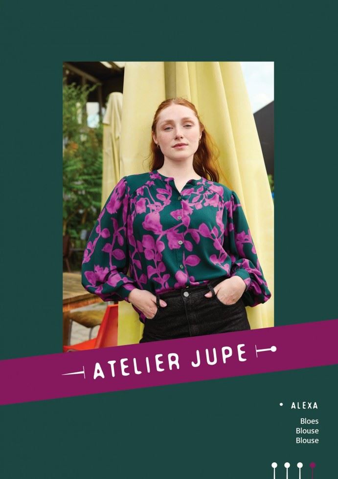 Atelier Jupe Paper Sewing Pattern Alexa Blouse
 