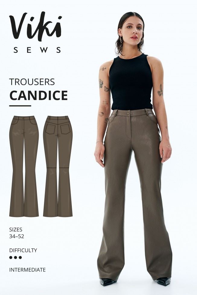 Vikisews Sewing Pattern Candice Trousers