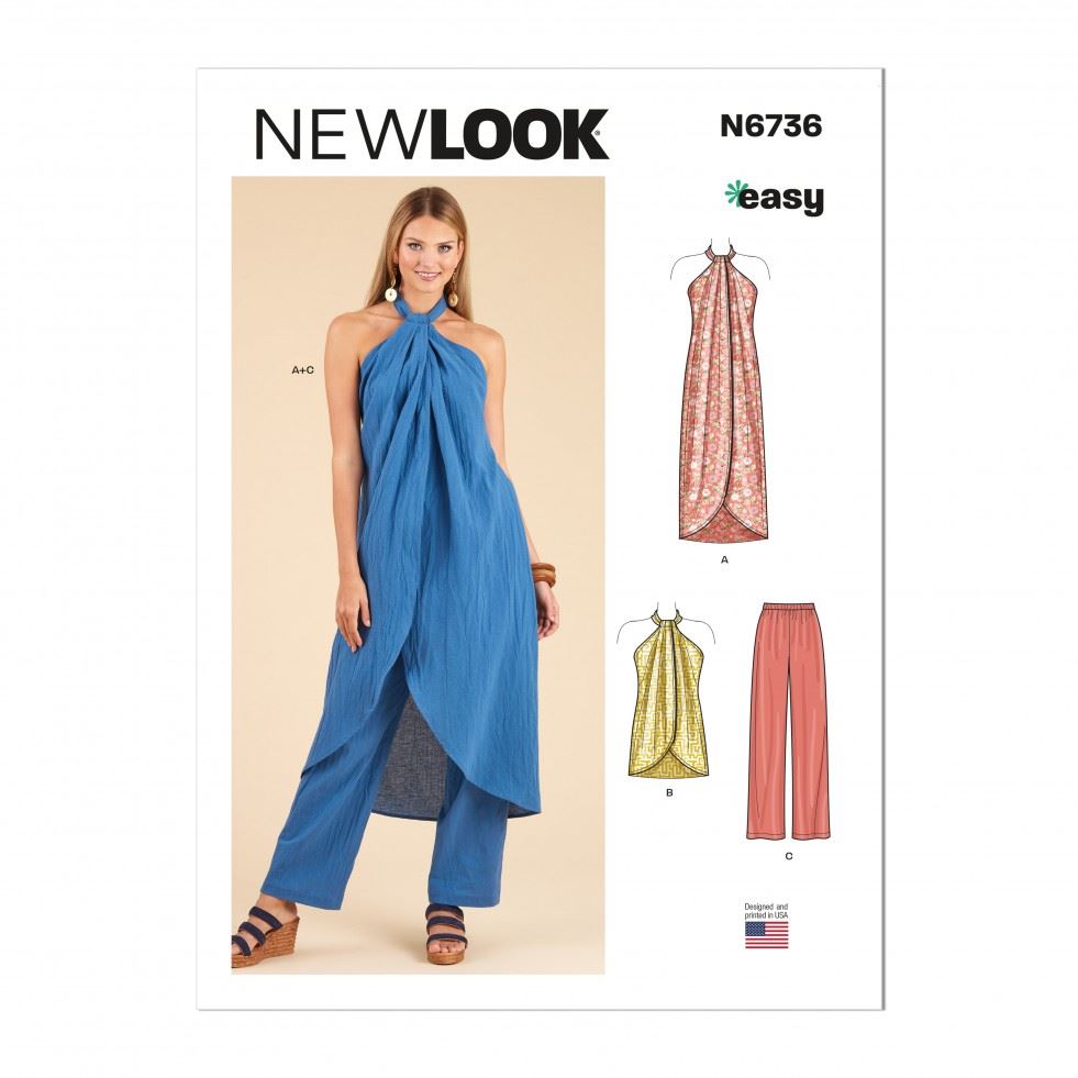 New Look Paper Sewing Pattern 6736
 