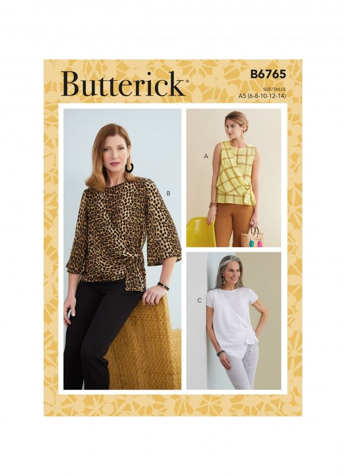 Minerva Sewing Pattern 6765 Butterick Butterick-6765-E5