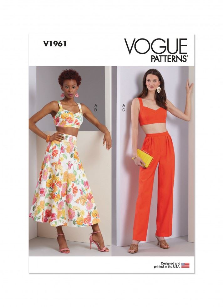 Vogue Paper Sewing Pattern 1961