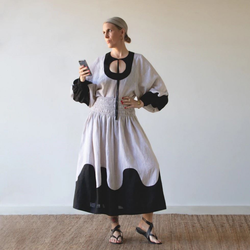 Pattern Fantastique Paper Sewing Pattern Harmonic Set Top & Skirt
 