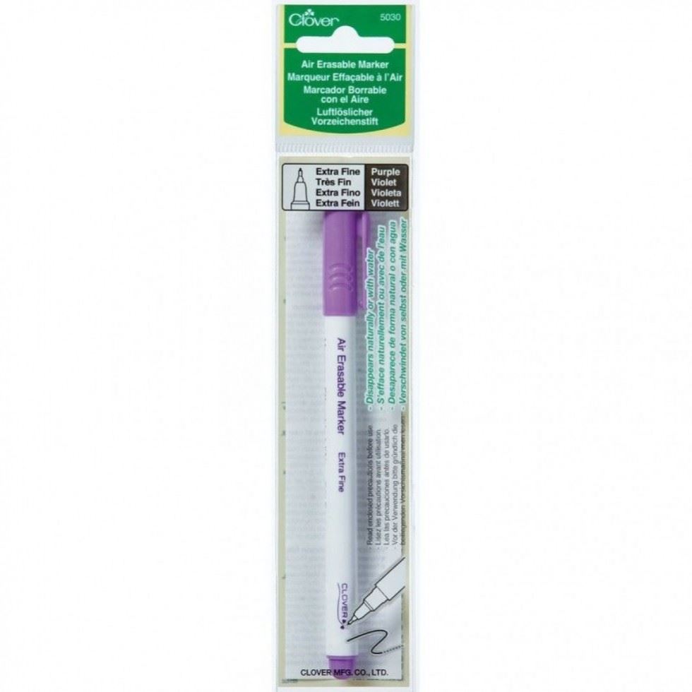 Clover Fine Air Erasable Marker Purple
 